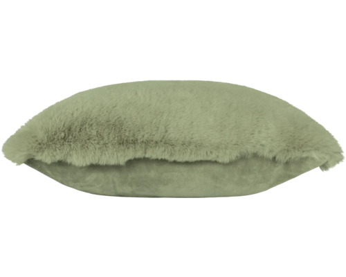 Coussin décoratif aspect fourrure