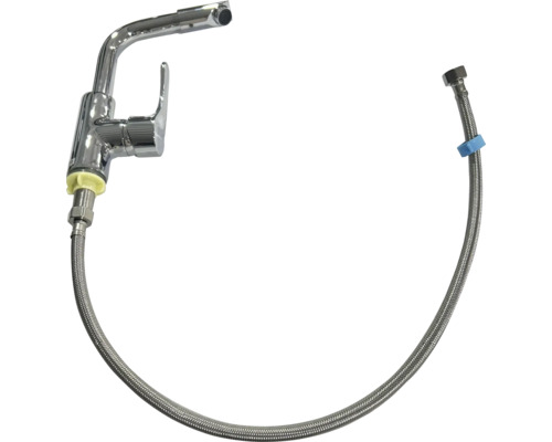 Robinet avec tuyau de raccordement flexible