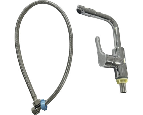 Robinet et tuyau flexible pour installations sanitaires