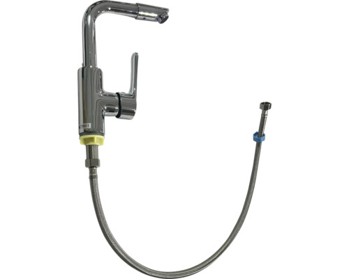 Robinet avec flexible de douche pour lavabo