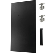 Porte d''armoire avec charnières et poignée