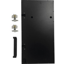 Porte d''armoire avec charnières et poignée