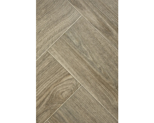 PVC-Boden FlashTex Fischgrät-Optik dunkelgrau FB690D Dielen 14x71 cm 200 cm breit (Meterware)