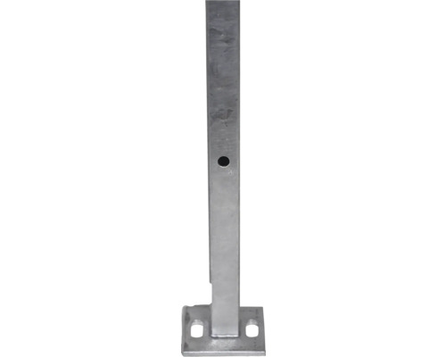 Geländerstütze verzinkt H:860 mm für Bodenmontage