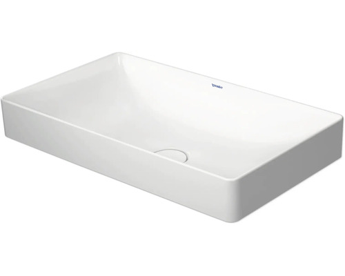 DURAVIT Aufsatzwaschbecken DuraSquare 60 x 34,5 cm weiß glänzend 2355600000 Rechteckiges Aufsatzwaschbecken aus Sanitärkeramik