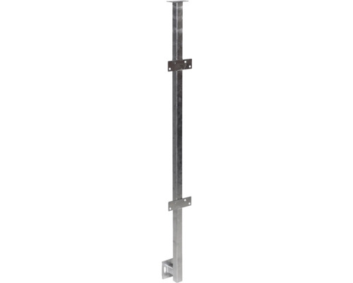 Geländerstütze verzinkt H:1160 mm für Seitenmontage