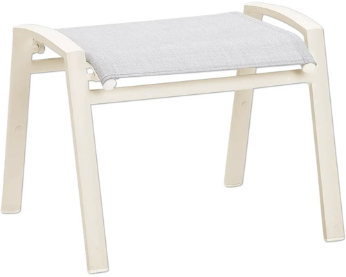 Tabouret de jardin avec revêtement textile