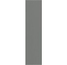 Panneau avec des lamelles verticales