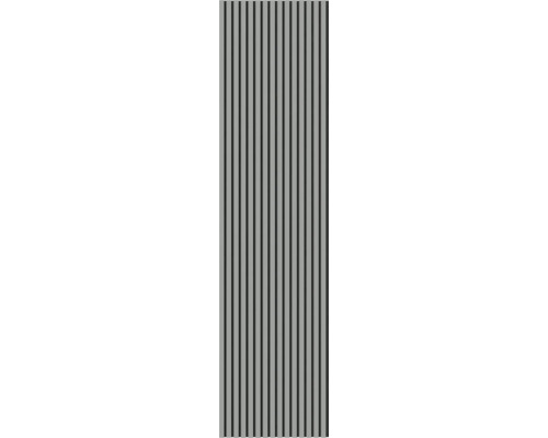 Panneau avec des lamelles verticales