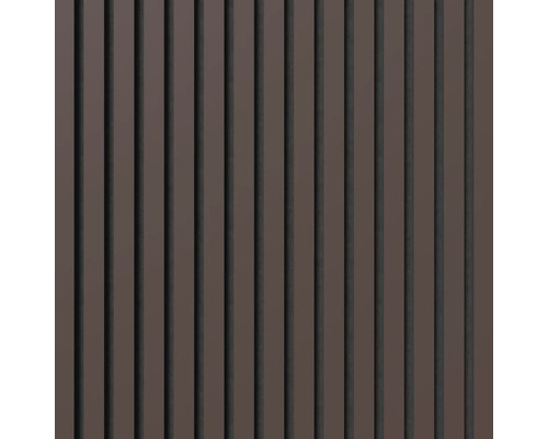 Panneau mural avec structure à lattes