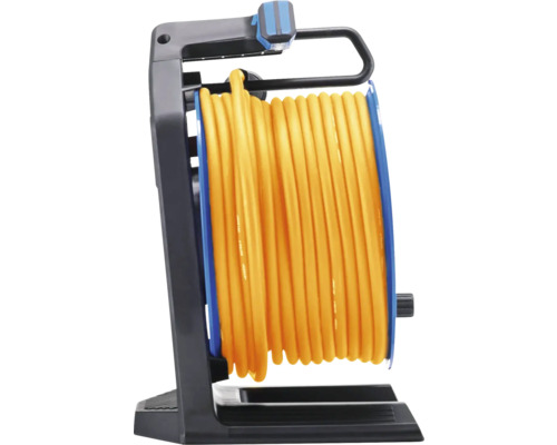 Dévidoir de câble avec câble jaune
