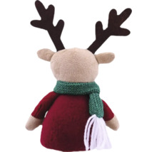 Peluche renne de Noël avec écharpe