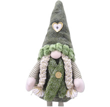 Dekorativer Zwerg mit Herz-Applikation auf dem Hut