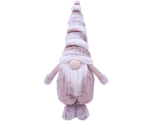 Nain décoratif avec longue barbe et bonnet