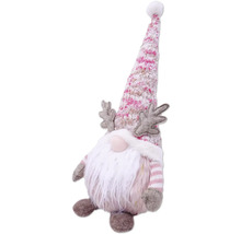 Nain de Noël avec barbe et bonnet comme décoration de Noël