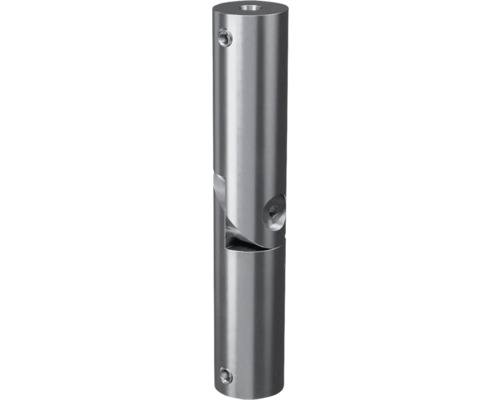 Fixation murale pour rideau de douche Burschberg pivotante acier inoxydable brossé Connecteur d''articulation métallique pour rambarde