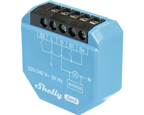 Shelly Gen3 Schalter zur Hausautomation
