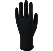 Gant jetable noir pour protéger de la saleté et des dommages.