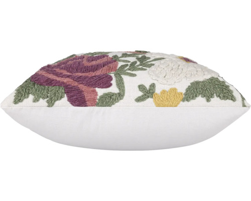 Coussin décoratif avec motif floral