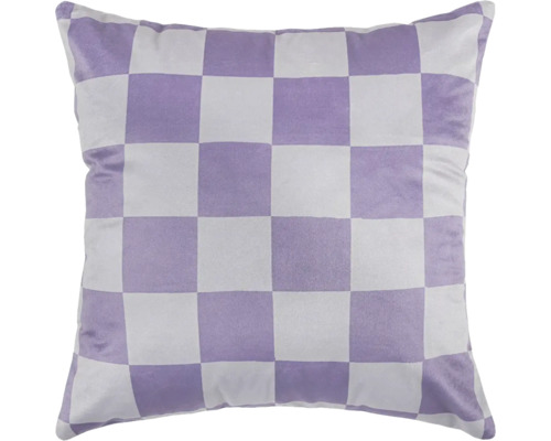 Coussin avec motif en damier