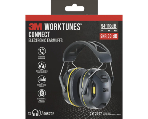 3M Worktunes Connect casque antibruit électronique