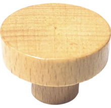 Bouton de meuble en bois