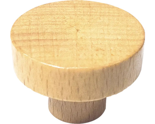 Bouton de meuble en bois