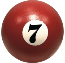 Boule de billard numéro 7