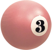 Boule de billard numéro 3