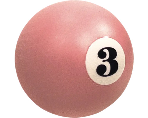 Boule de billard numéro 3