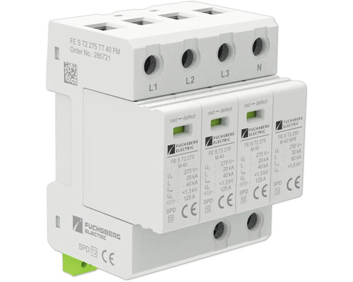 Dispositif de protection contre les surtensions Fuchsberg Electric pour installations électriques