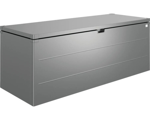 Graue Aufbewahrungsbox für den Aussenbereich