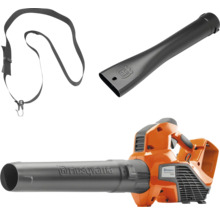 Souffleur de feuilles à batterie Husqvarna avec buse et bandoulière