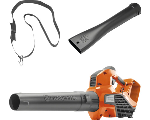 Souffleur de feuilles à batterie Husqvarna avec buse et bandoulière