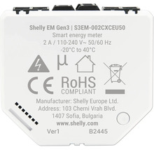 Compteur d''énergie intelligent Shelly EM Gen3