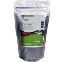 Aquarium Münster Aquavital KH-Plus-Caps pour augmenter la dureté carbonatée, paquet de 40 capsules