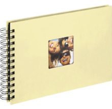 Fotoalbum mit Spirale und quadratischem Ausschnitt