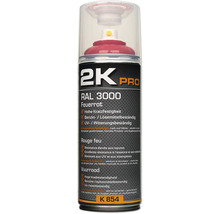 Sprühlack 2K PRO glanz RAL 3000 feuerrot 400 ml
