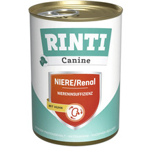 Rinti Canine nourriture pour chiens avec du poulet pour soutenir la fonction rénale