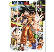 Dragon Ball Mehrteiliges Wandbild