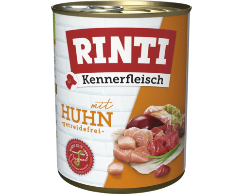 Pâtée pour chien RINTI poulet 800 g Pâtée pour chien RINTI poulet 800 g
