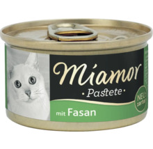 Miamor Pâté fine au faisan Boîte de nourriture pour chat