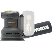 Worx Nitro Akku-Exzenterschleifer mit Staubbeutel