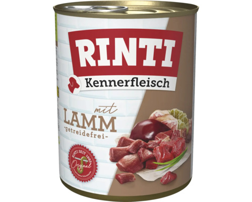 Croquettes pour chiens RINTI Kennerfleisch à l'agneau 800 g Croquettes pour chiens RINTI Kennerfleisch à l'agneau 800 g