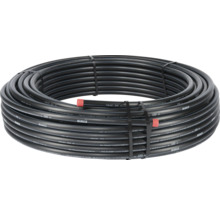 Rouleau de tuyau en PE noir, 100 mètres