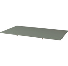 Plateau de table gris avec fixation