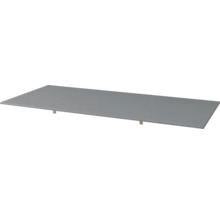 Plateau de table gris avec supports
