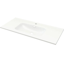 Plan de toilette avec lavabo intégré