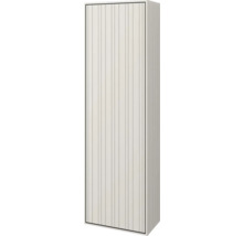 Armoire à rideaux avec lamelles verticales