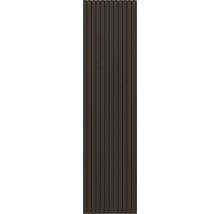 Panneaux muraux en bois sombre